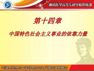 第十四章 中国特色社会主义事业的依靠力量