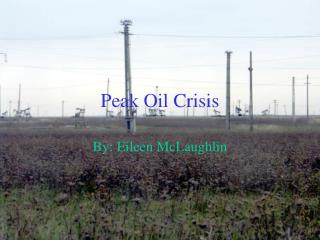 Peak Oil Crisis