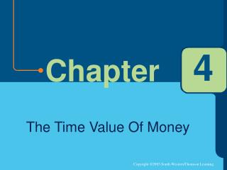 The Time Value Of Money
