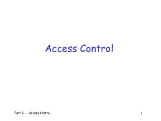 Access Control