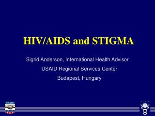 HIV/AIDS and STIGMA