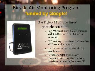 X 4 Dylos 1100 pro laser particle counters
