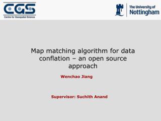 Map matching algorithm for data conflation – an open source approach