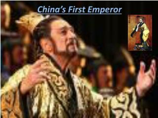 China’s First Emperor