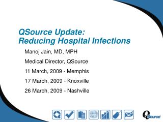 QSource Update: Reducing Hospital Infections