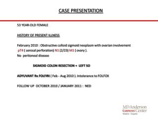 CASE PRESENTATION