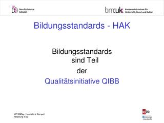 Bildungsstandards - HAK
