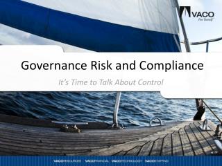 Governance Risk and Compliance