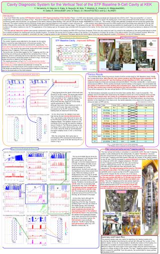 Cavity Diagnostic System for the Vertical Test of the STF Baseline 9-Cell Cavity at KEK