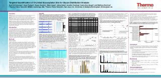 Targeted Quantification of O-Linked Glycosylation Site for Glycan Distribution Analysis