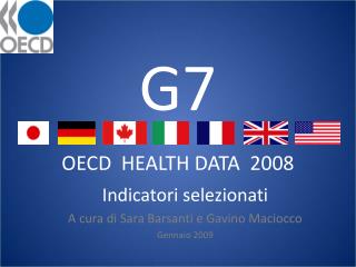 G7 OECD HEALTH DATA 2008