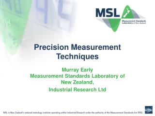 Precision Measurement Techniques