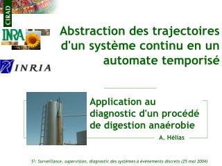 Abstraction des trajectoires d'un système continu en un automate temporisé