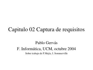 Capitulo 02 Captura de requisitos