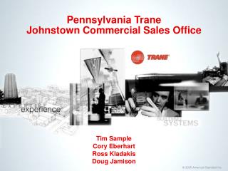 Pennsylvania Trane Johnstown Commercial Sales Office