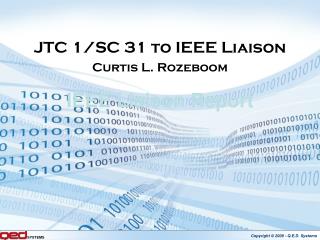 IEEE Liaison Report