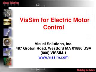 VisSim Supported Motors