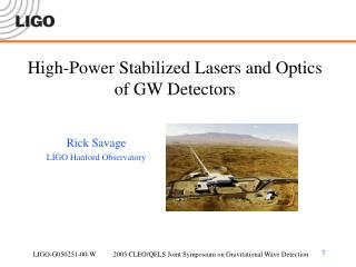 High-Power Stabilized Lasers and Optics of GW Detectors