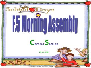 F.5 Morning Assembly