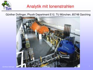 Analytik mit Ionenstrahlen