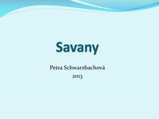 Savany