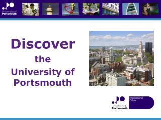 Discover the University of Portsmouth