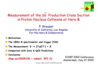 Measurement of the bb Production Cross Section in Proton-Nucleus Collisions at Hera-B