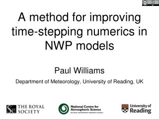 A method for improving time-stepping numerics in NWP models