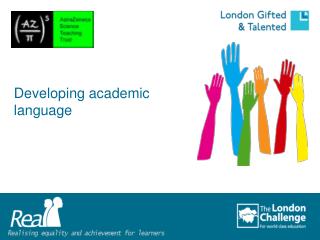 Developing academic language