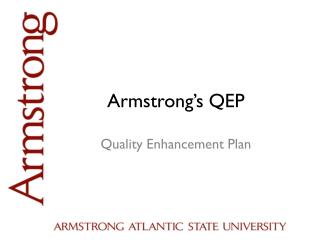 Armstrong’s QEP