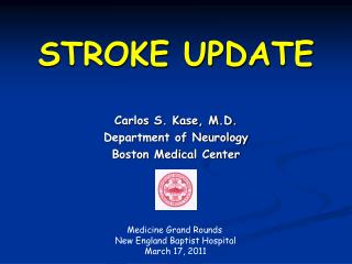 STROKE UPDATE