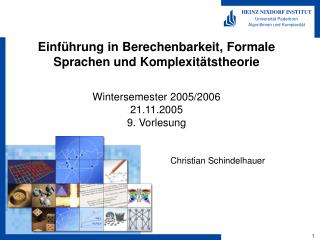 Christian Schindelhauer