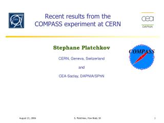 Recent results from the COMPASS experiment at CERN