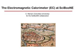 The Electromagnetic Calorimeter (EC) at SciBooNE