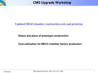 CMS Upgrade Workshop