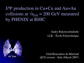 J/  production in Cu+Cu and Au+Au collisions at √s NN = 200 GeV measured by PHENIX at RHIC