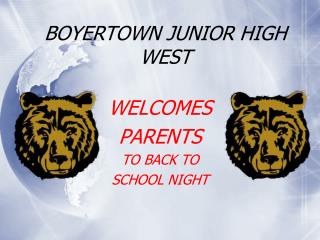 BOYERTOWN JUNIOR HIGH WEST