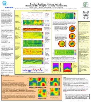 Transient 40 year simulation with MA-ECHAM4-CHEM