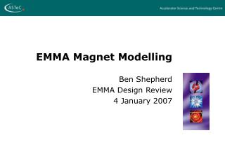 EMMA Magnet Modelling