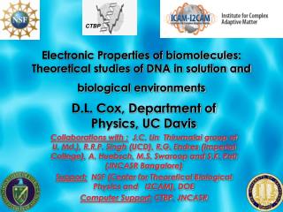 D.L. Cox, Department of Physics, UC Davis