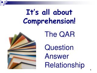 It’s all about Comprehension!