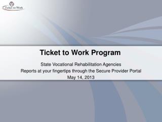 Ticket to Work Program