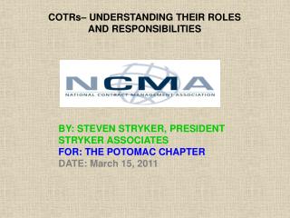 COTRs– UNDERSTANDING THEIR ROLES AND RESPONSIBILITIES