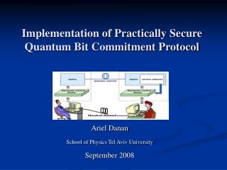 Implementation of Practically Secure Quantum Bit Commitment Protocol