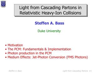 Light from Cascading Partons in Relativistic Heavy-Ion Collisions