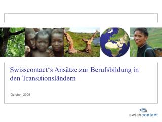 Swisscontact‘s Ansätze zur Berufsbildung in den Transitionsländern