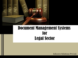 Document Management Systems for Legal Sector