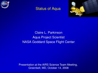 Status of Aqua