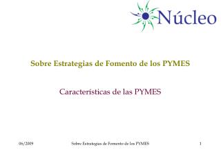 Sobre Estrategias de Fomento de los PYMES