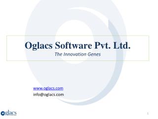 Oglacs Software Pvt. Ltd. The Innovation Genes